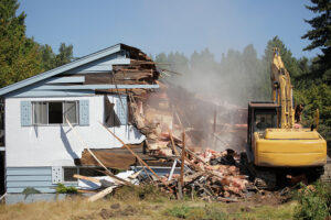 House being bulldozed in Vancouver